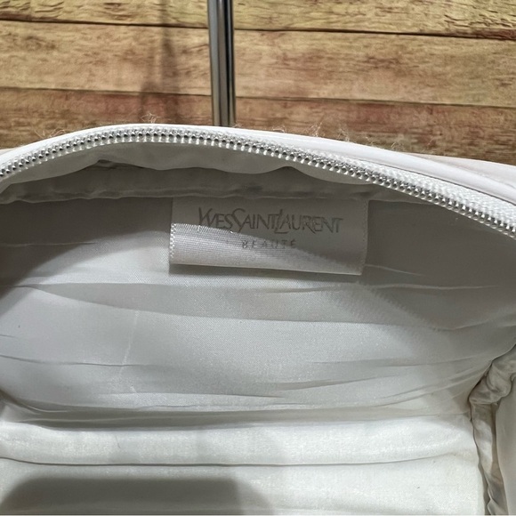 YSL White Cosmetic Bag - Picture 8 of 8
